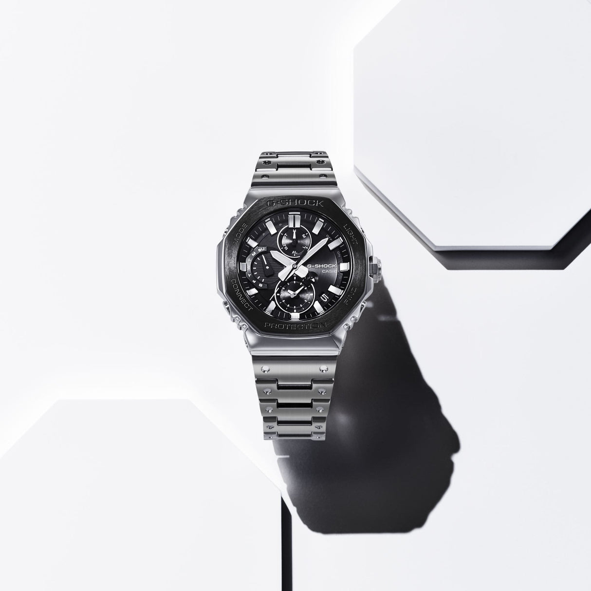 GMC-B2100 Reloj G-Shock de hombre correa de metal Bluetooth