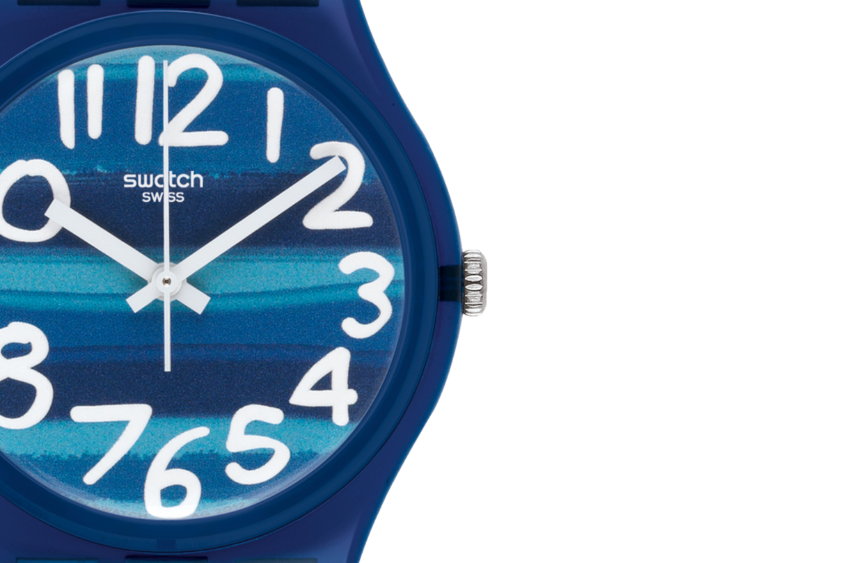 GN237 Reloj Swatch Linajola de dama pulsera de resina