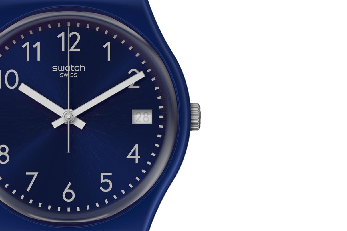 GN416 Reloj Swatch de caballero pulsera de caucho