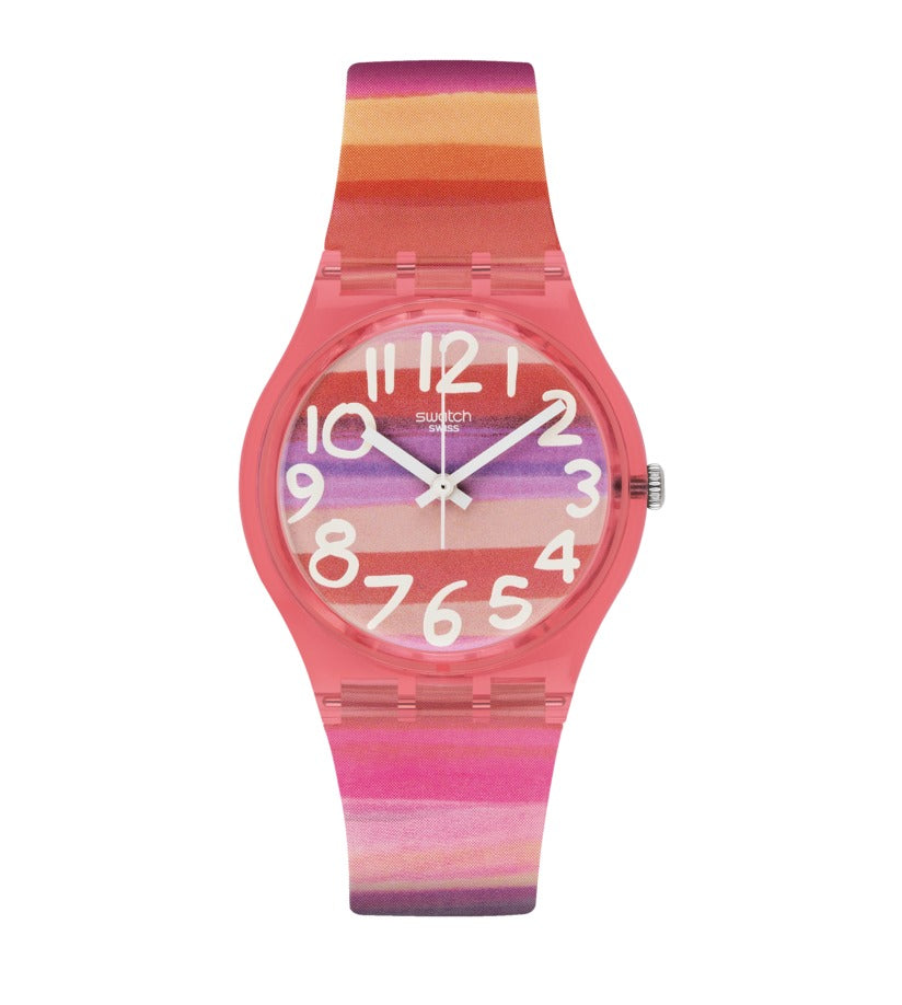 GP140 Reloj Swatch Análogo Unisex pulsera de Caucho