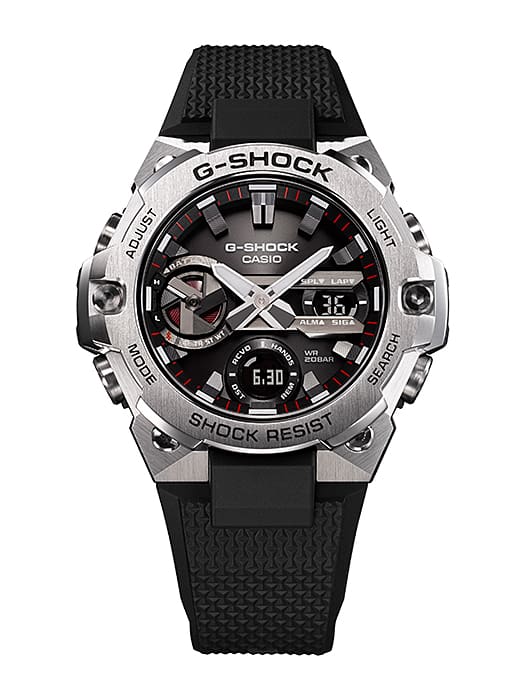 GST-B400 Reloj G-Shock de hombre pulsera de resina doble hora