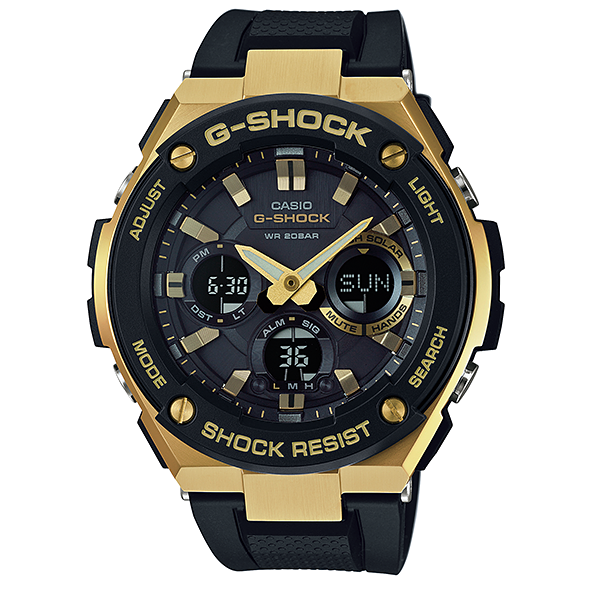 GST-S100 Reloj G-Shock Pulsera de Resina para Hombre Doble hora