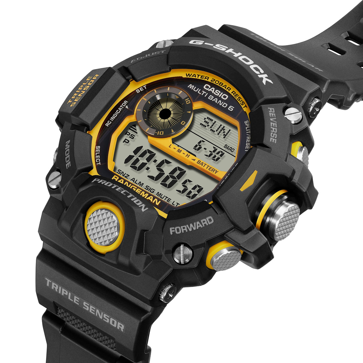 GW-9400Y Reloj G-Shock para hombre pulsera de caucho