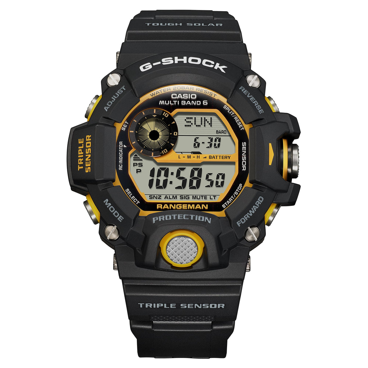 GW-9400Y Reloj G-Shock para hombre pulsera de caucho