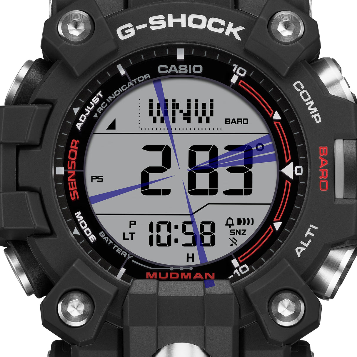 GW-9500 Reloj G-Shock para caballero pulsera de caucho