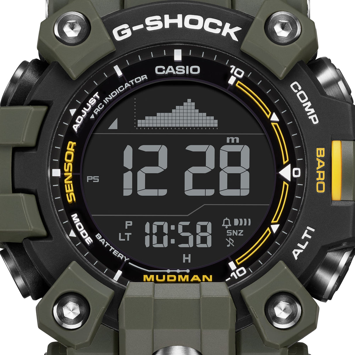 GW-9500 Reloj G-Shock para caballero pulsera de caucho