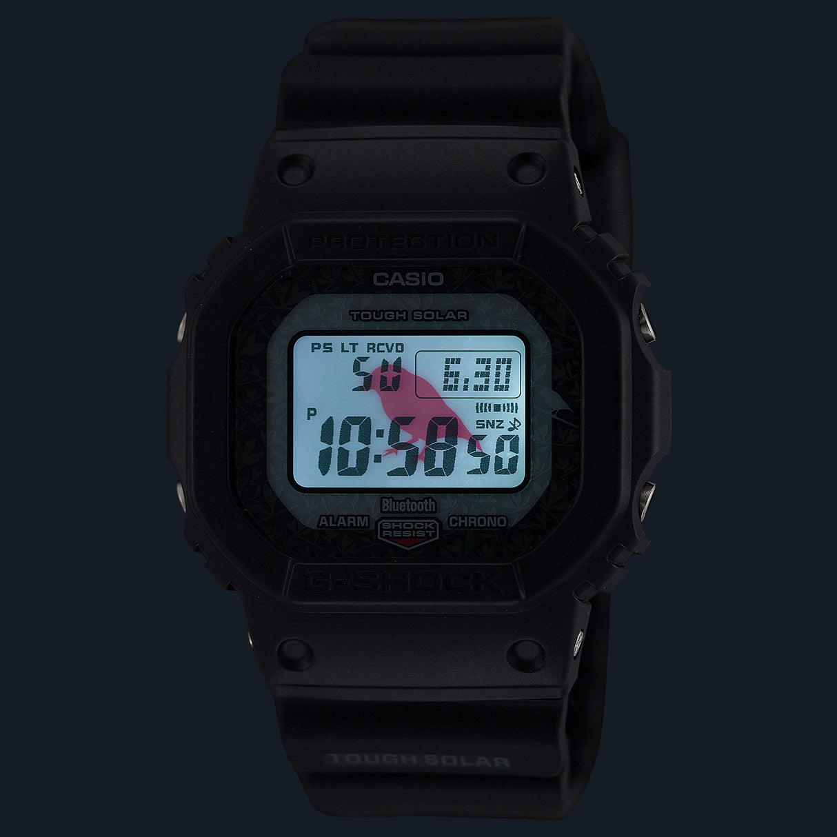 GW-B5600 Reloj G-Shock Pulsera de Caucho para Hombre Digital