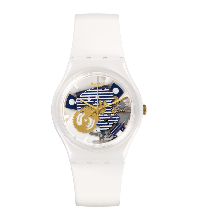 GW169 Reloj Swatch de dama pulsera de resina