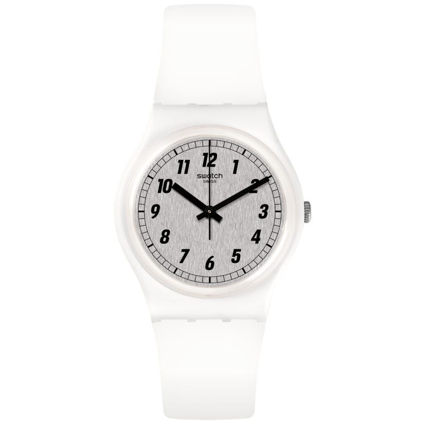 GW194 Reloj Swatch Something White de dama pulsera de resina