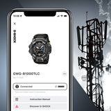 GWG-B1000TLC-1A Reloj G-Shock Master of G de hombre correa de caucho Land Cruiser Toyota