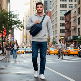 Mariconera Manos Libres Ozuko Unisex Modelo 9551