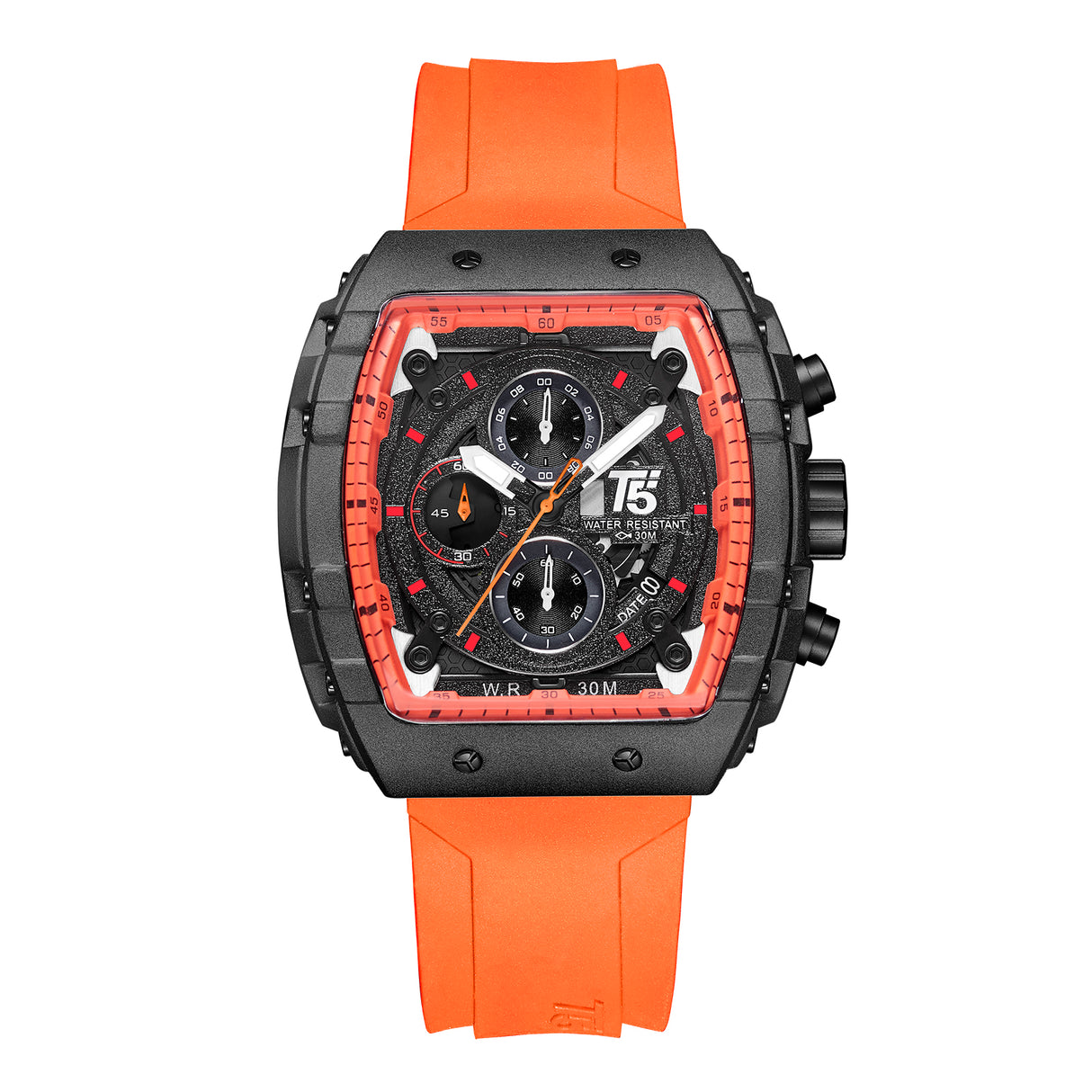 H3856G Reloj T5 para hombre pulsera de metal