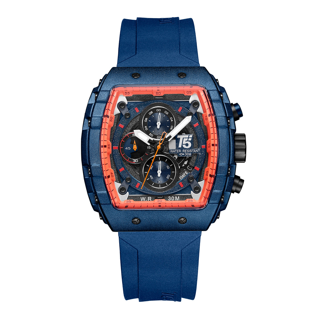 H3856G Reloj T5 para hombre pulsera de metal