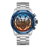 H3867G Reloj T5 para Hombre Análogo Pulsera de Metal