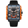 H3886G Reloj T5 para hombre análogo pulsera de caucho