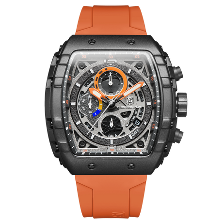 H3905G Reloj T5 para hombre pulsera de caucho