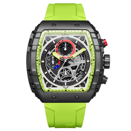 H3905G Reloj T5 para hombre pulsera de caucho