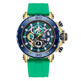 H3914G Reloj T5 para Hombre Análogo Pulsera de Caucho