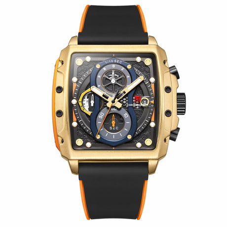 H3920G T5 Reloj para Hombre Pulsera de Caucho Análogo