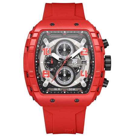 H3984G Reloj T5 para hombre pulsera de caucho