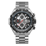 H3992G T5 Reloj para Hombre Pulsera de Metal Análogo