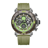 H4043G Reloj T5 para hombre pulsera de caucho