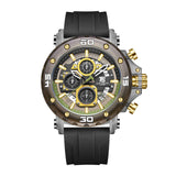 H4043G Reloj T5 para hombre pulsera de caucho