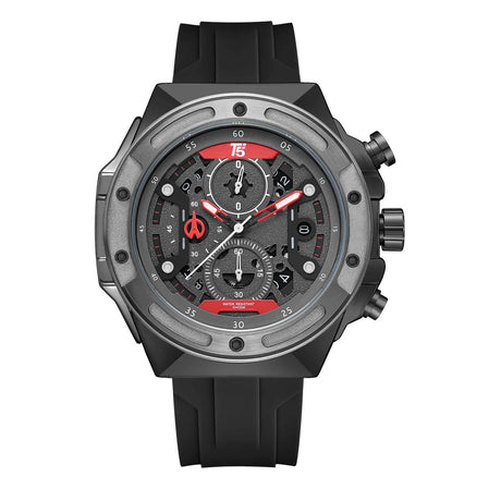 H4046G Reloj T5 para hombre pulsera de caucho