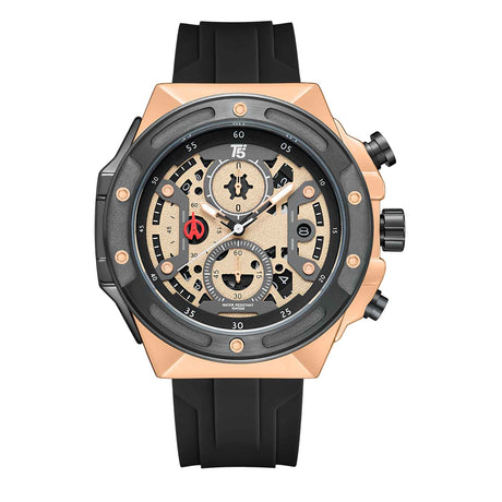 H4046G Reloj T5 para hombre pulsera de caucho