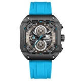 H4087G Reloj T5 para Caballero pulsera de caucho