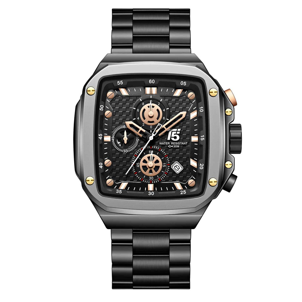 H4110G Reloj T5 para hombre pulsera de metal