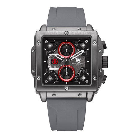 H4137G Reloj T5 para hombre pulsera de caucho