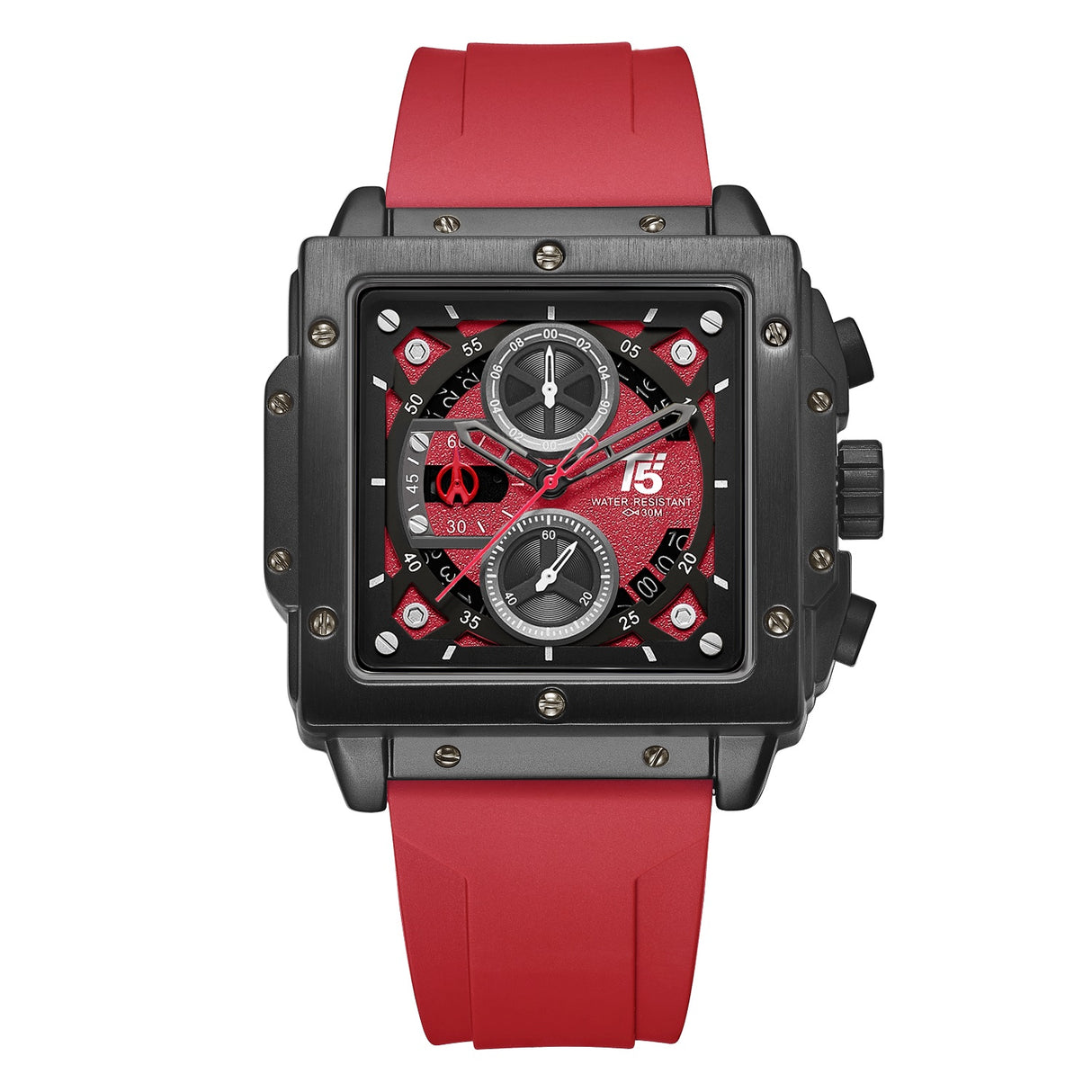 H4137G Reloj T5 para hombre pulsera de caucho