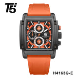 H4163G Reloj T5 para hombre pulsera de caucho