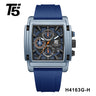 H4163G Reloj T5 para hombre pulsera de caucho