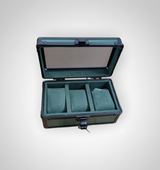 KS-004 Caja de relojes 3 espacios de aluminio