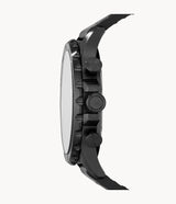 Reloj Fossil Nate de hombre correa de cuero 50 mm