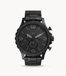 Reloj Fossil Nate de hombre correa de acero inoxidable