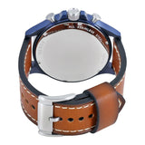 Reloj Fossil Nate de hombre correa de cuero 50 mm