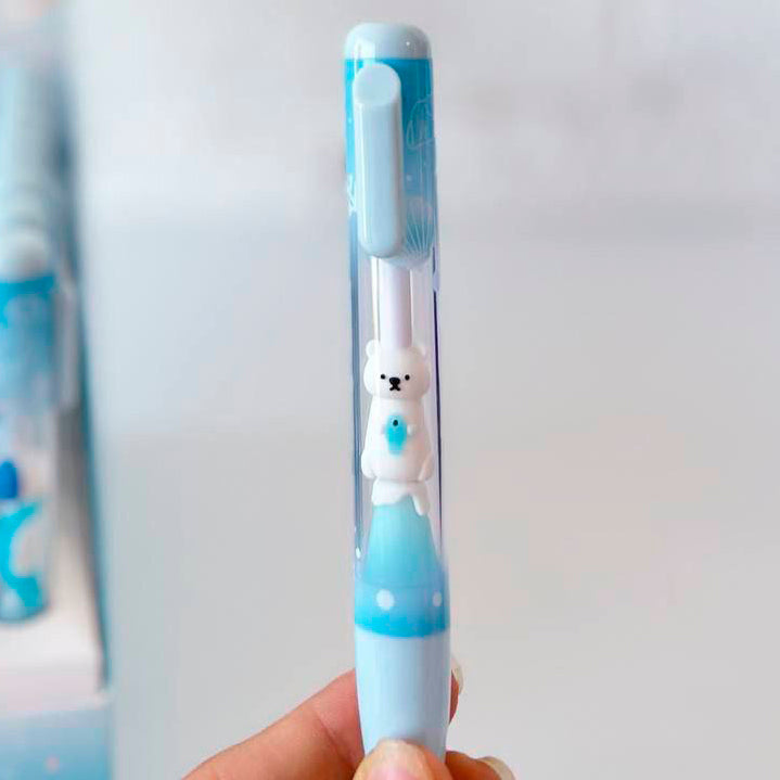 KK-8211 Lapiceros KUKI Ocean World con Diseño de Osito