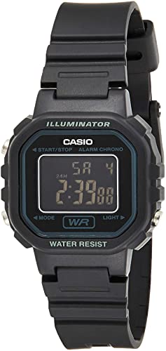 LA-20 Reloj Casio para Mujer Pulsera de Caucho Digital Illuminator