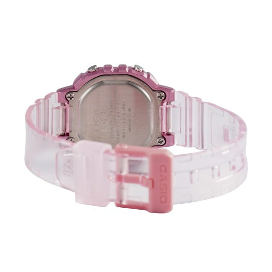 LA-20 Reloj Casio para Mujer Pulsera de Caucho Digital Illuminator