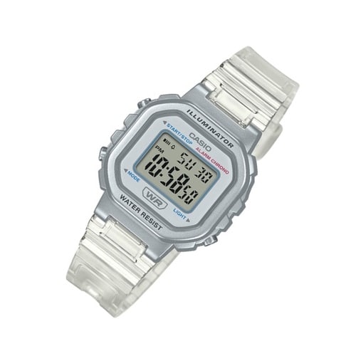 LA-20 Reloj Casio para Mujer Pulsera de Caucho Digital Illuminator