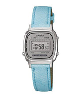 LA-670 Reloj Casio para Mujer Pulsera de Tela Digital