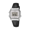 LA680WEL-1 Reloj Casio Vintage de dama banda de piel digital