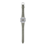 LA680WEL-1 Reloj Casio Vintage de dama banda de piel digital