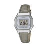 LA680WEL-1 Reloj Casio Vintage de dama banda de piel digital