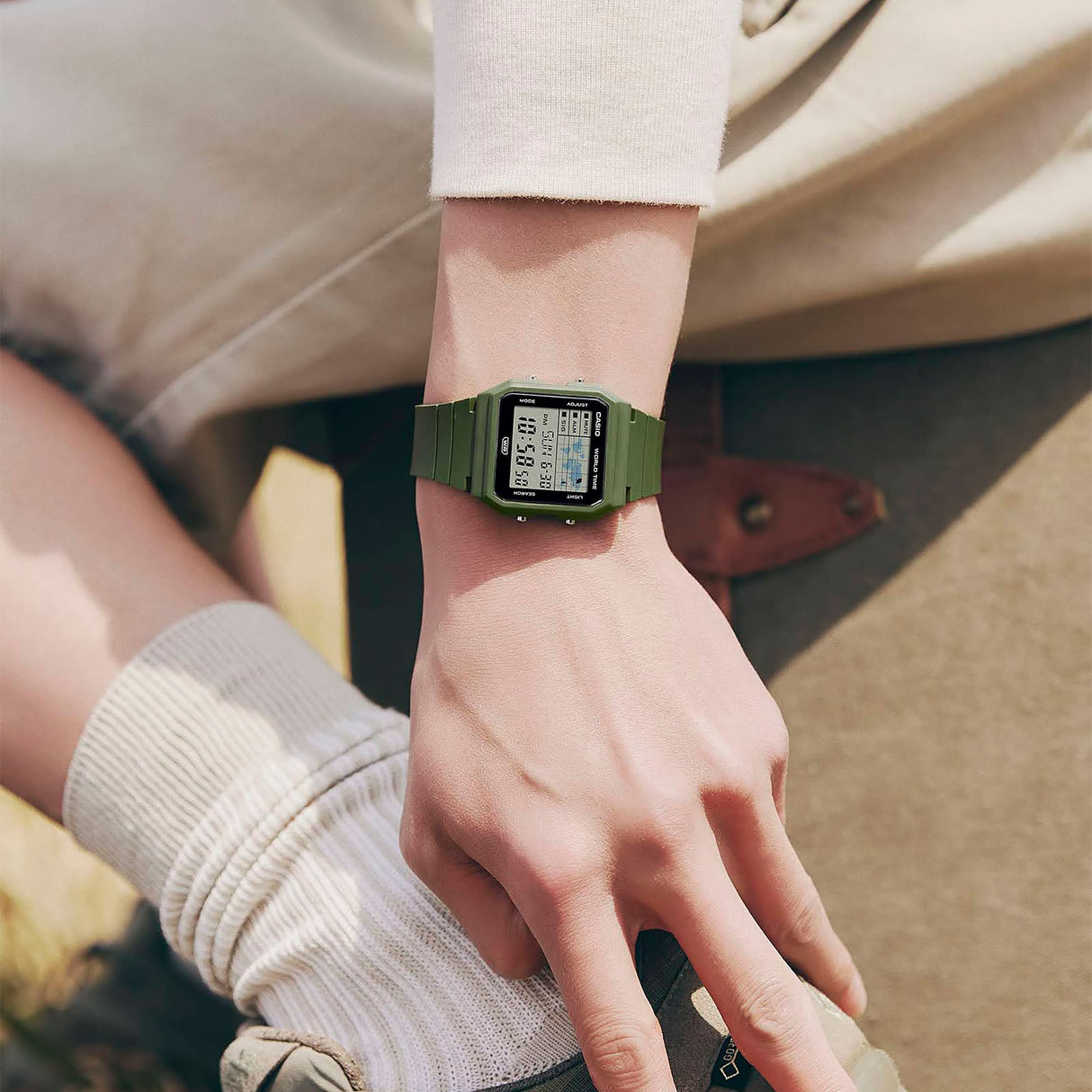 LF-30W Reloj Casio Unisex pulsera de resina 37 mm digital