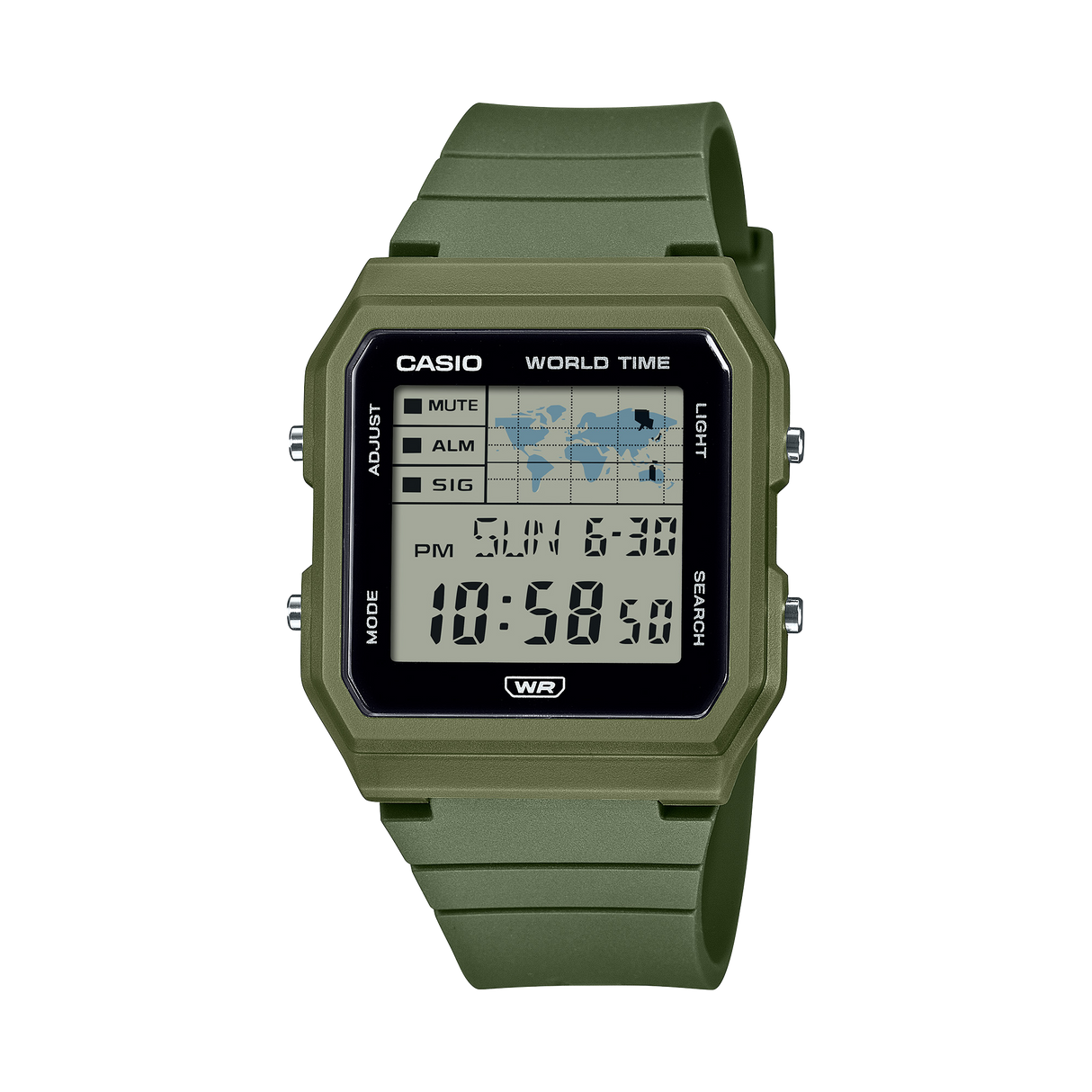 LF-30W Reloj Casio Unisex pulsera de resina 37 mm digital
