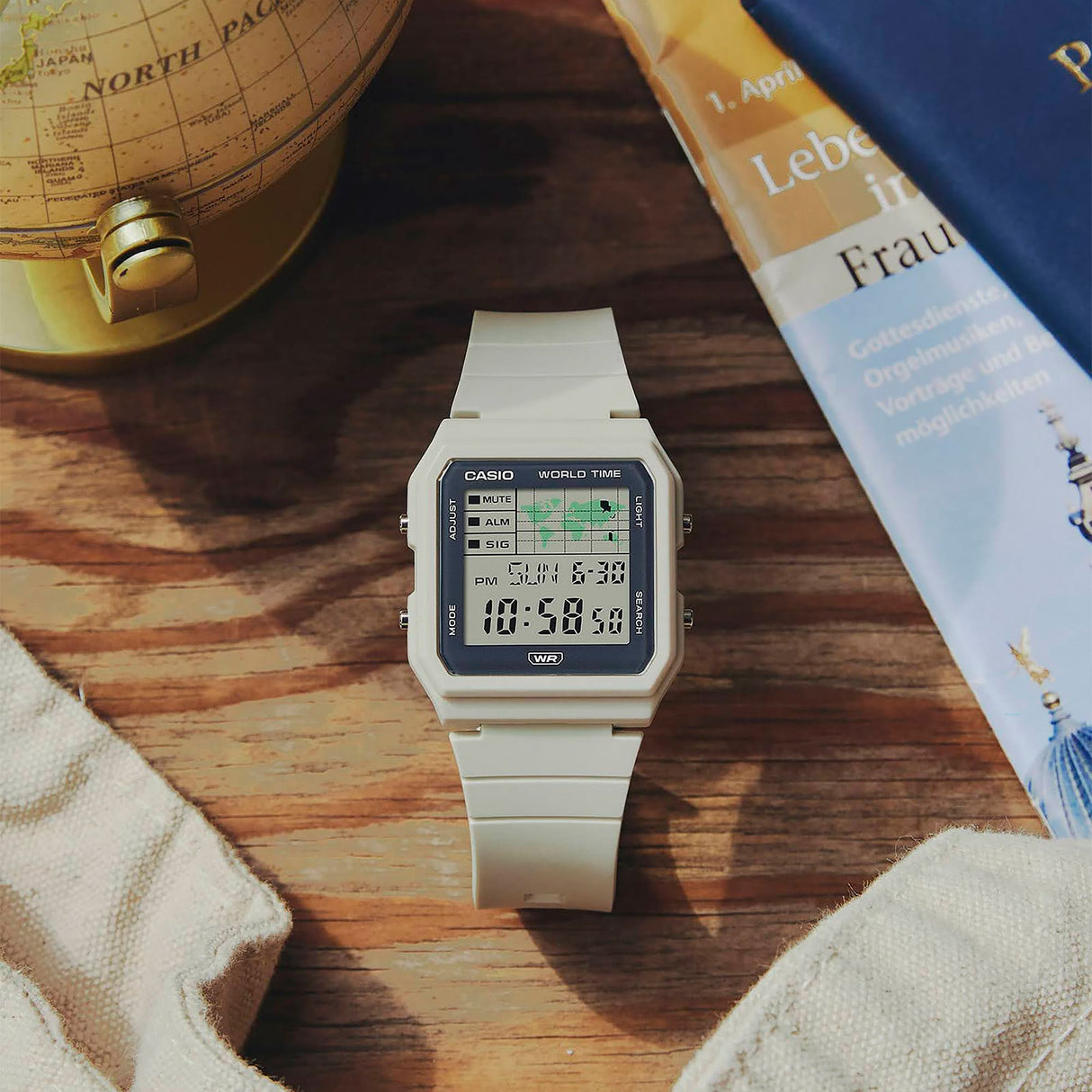 LF-30W Reloj Casio Unisex pulsera de resina 37 mm digital